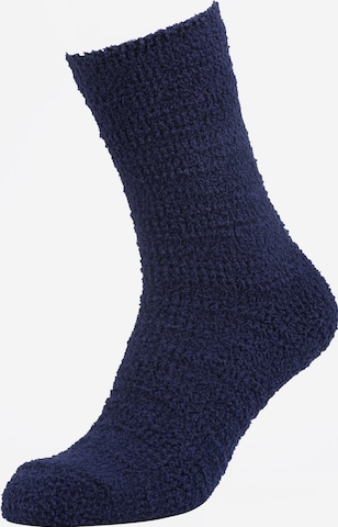 TRIUMPH Къси чорапи в синьо: отпред