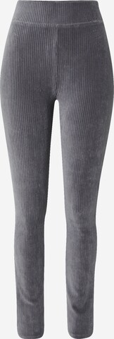 VIERVIER Flared Trousers 'Aliya' in Grey: front