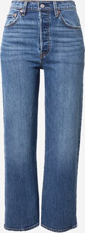 LEVI'S ® Regular Jeans 'Ribcage No Back Pocket' in Blauw: voorkant