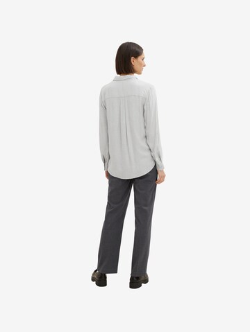 TOM TAILOR Blouse in Grey
