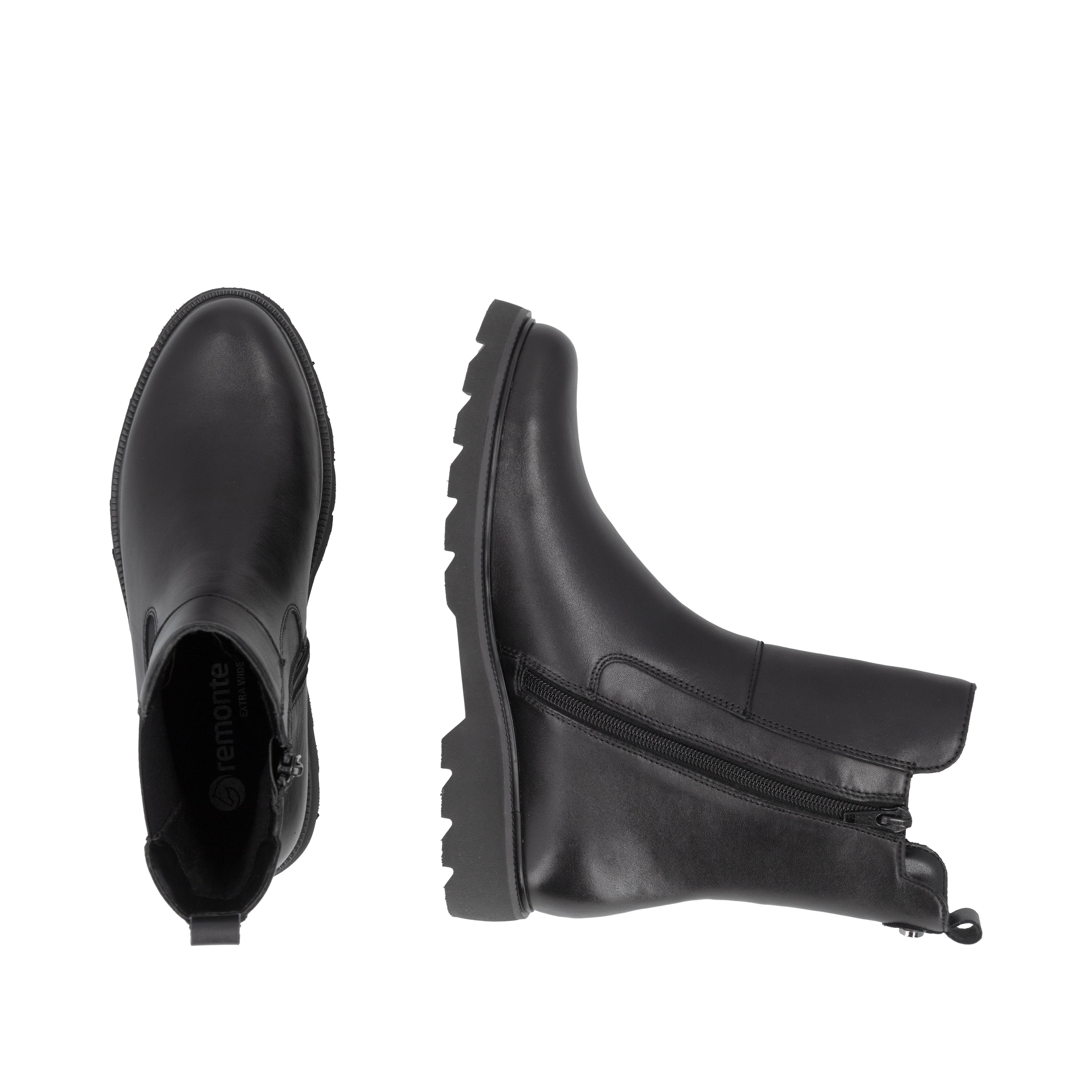 REMONTE Chelsea Boots in Schwarz