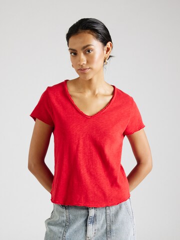 AMERICAN VINTAGE قميص 'Sonoma' بلون أحمر: الأمام
