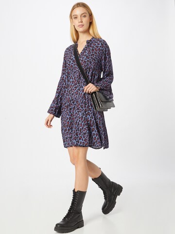 Zwillingsherz Shirt dress in Purple