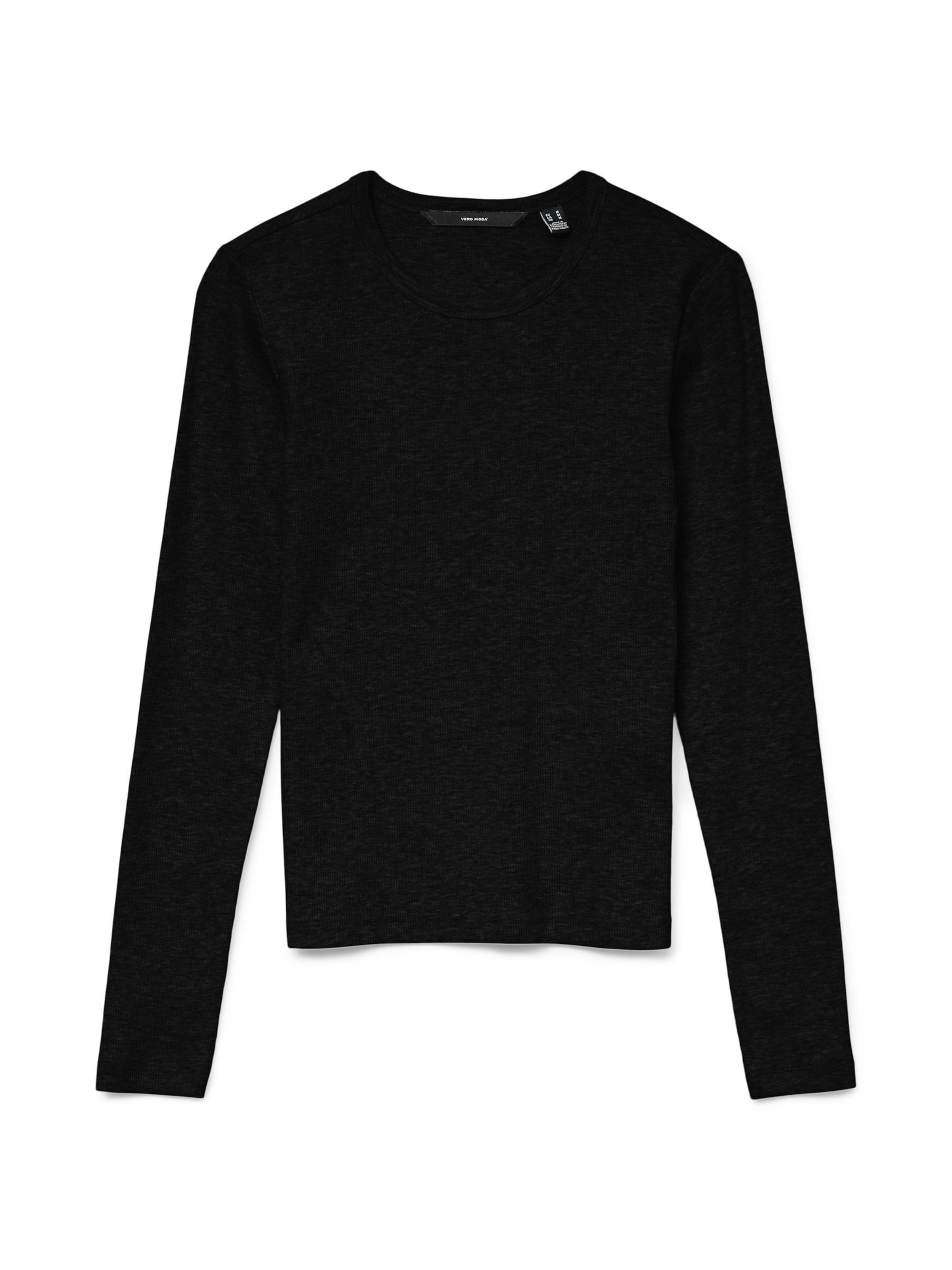 VERO MODA Póló 'VMChloe' - fekete: elől