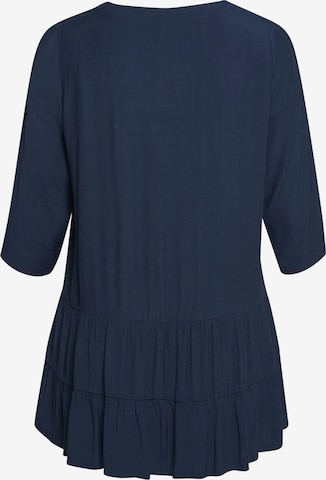 Pont Neuf Blouse 'Lai' in Blue