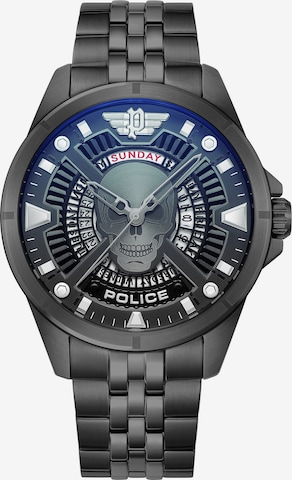POLICE Analog Watch 'MALAWI' in Black: front