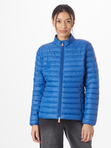 SAVE THE DUCK Between-Season Jacket 'AURA' in Blue: front