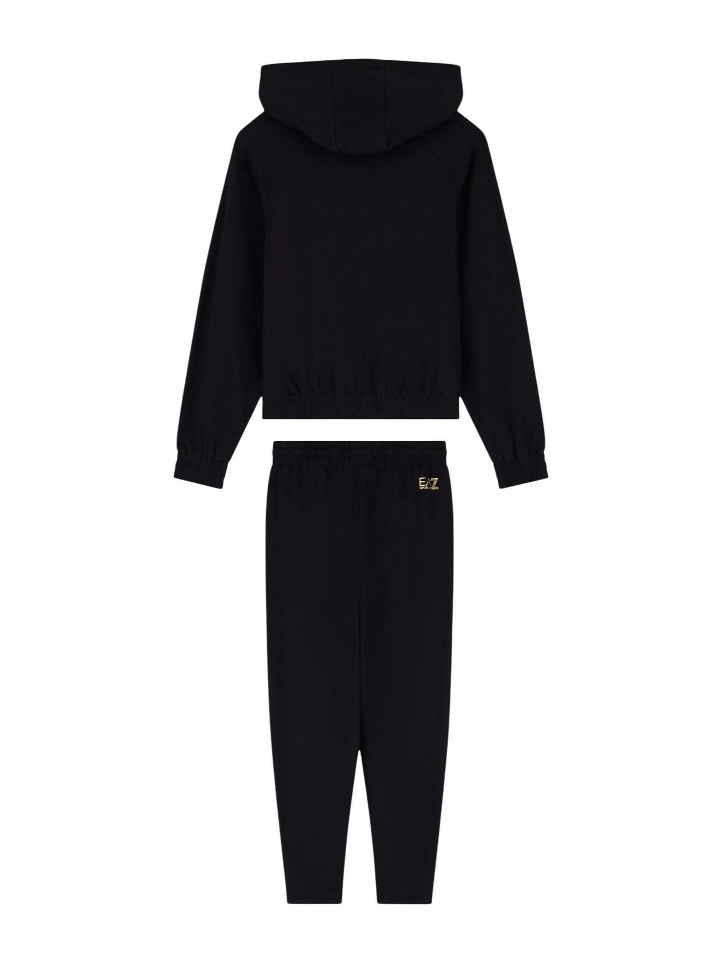 EA7 Emporio Armani Regular Sportbyxa i svart