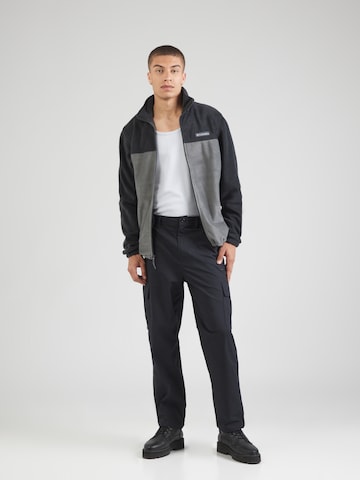 COLUMBIA Regular fit Athletic fleece jacket 'Steens Mountain' in Grey