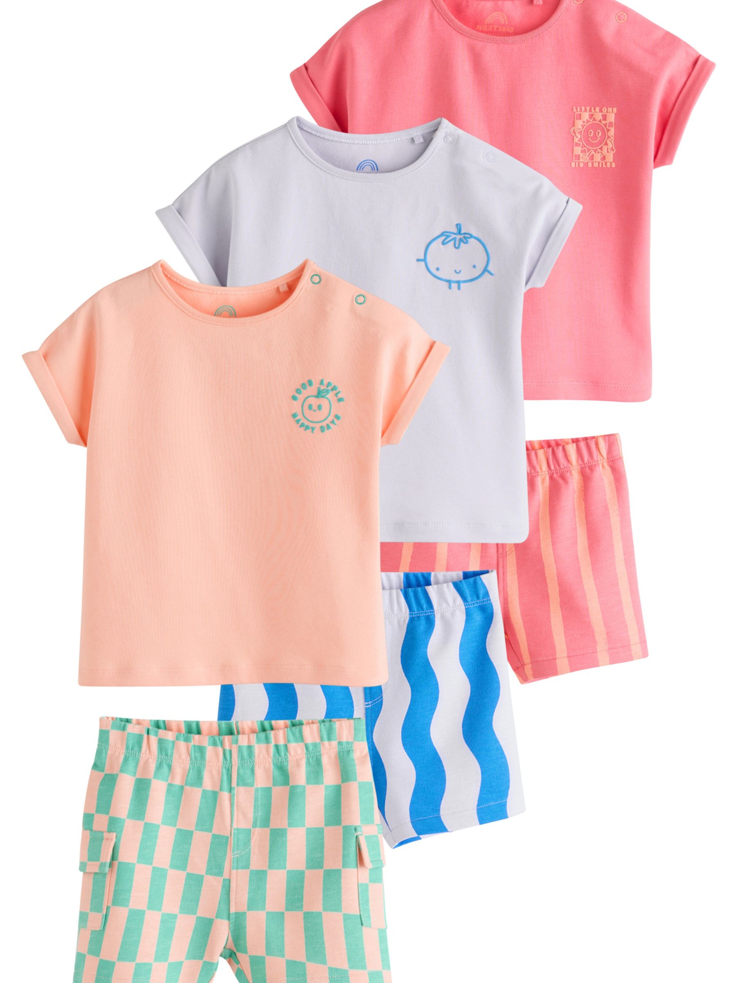 Next Set in Mixed colours: front