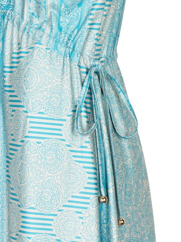 Chic by Lirette Dress 'Kimono Lotus Guna' in Blue