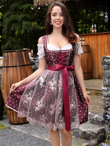 Yesfashion Dirndl‌‌‌ in Rot