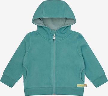 loud + proud Fleecejacke in Grün: Vorderseite