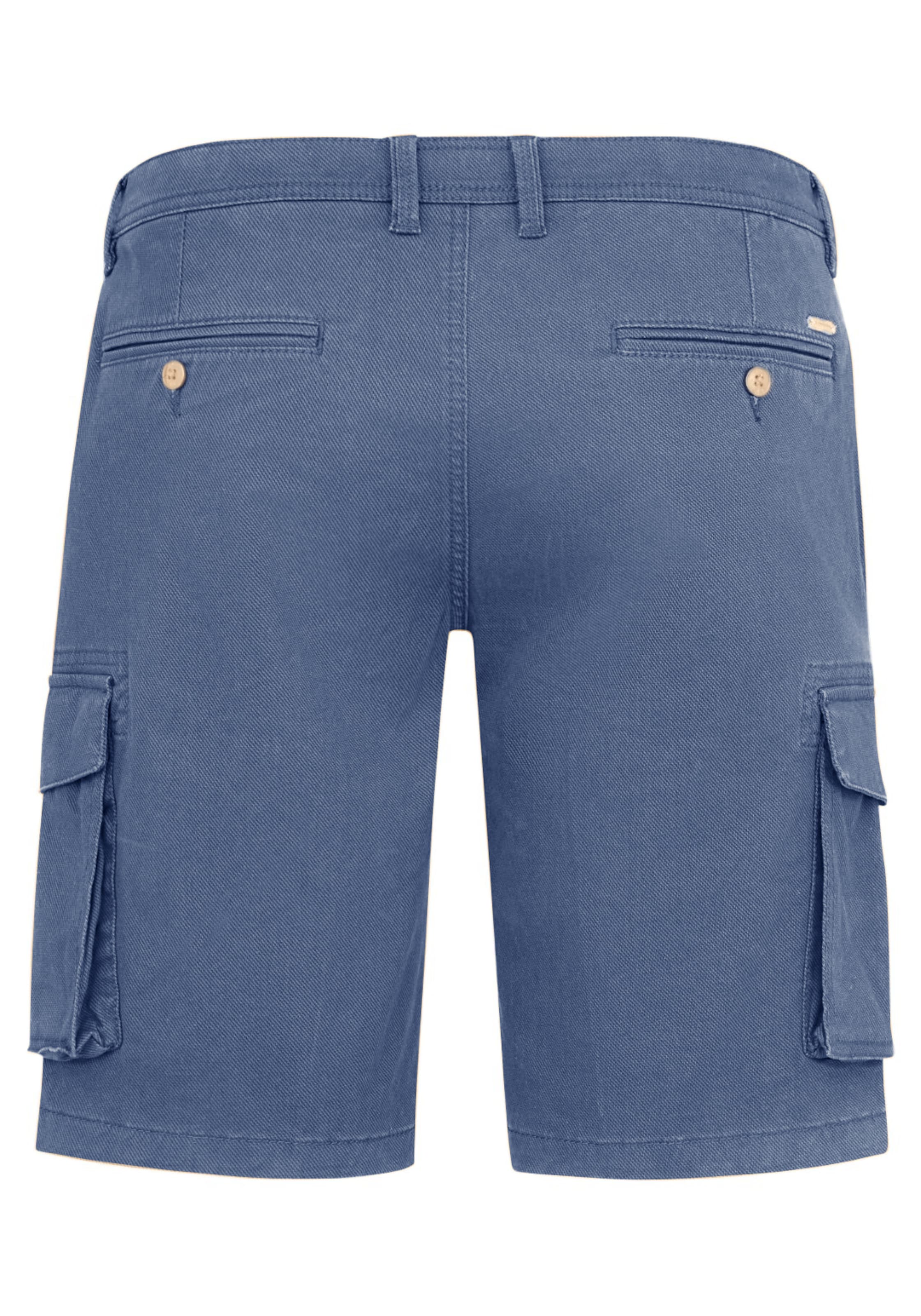 REDPOINT Regular Cargohose in Blau