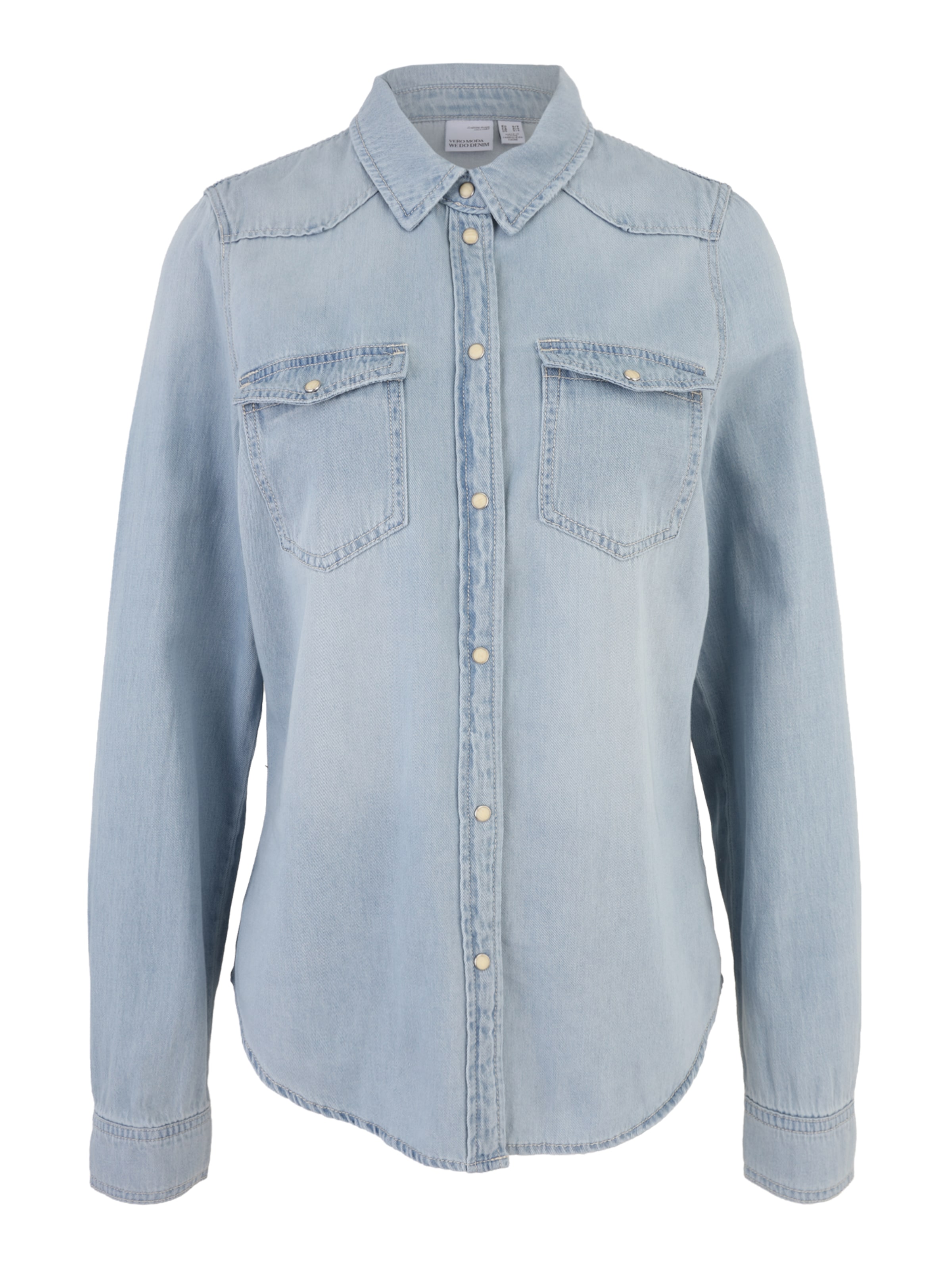 Vero Moda Tall Блузка 'VMMARIA' в Джинсовый синий, Обзор товара