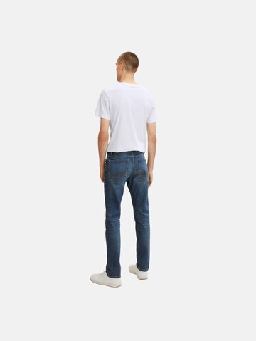 TOM TAILOR Slimfit Džíny 'Josh' – modrá