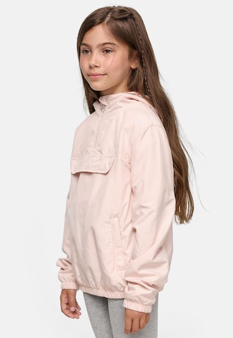 Urban Classics Between-Season Jacket in Pink