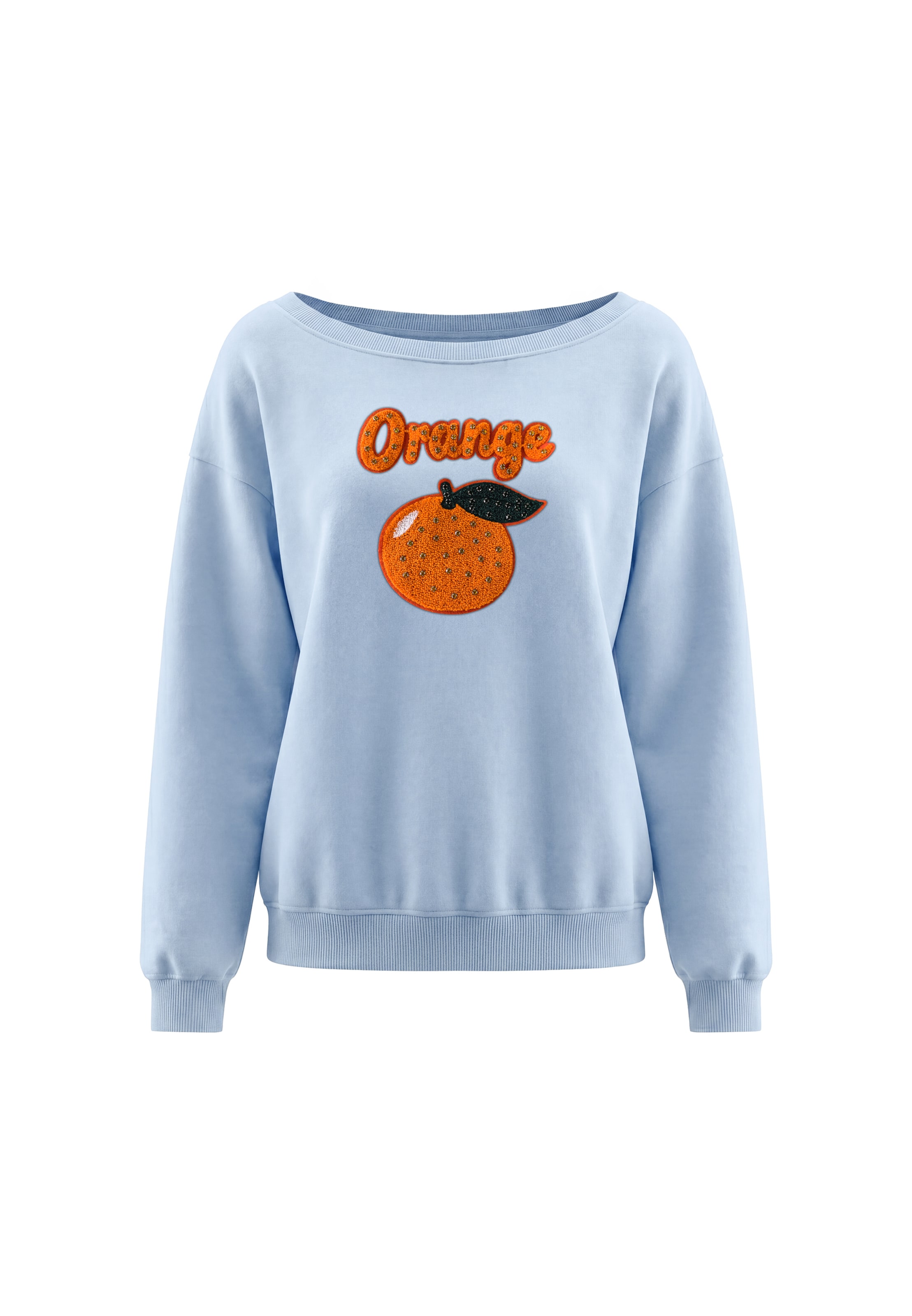Sweat-shirt MYMO en bleu : devant