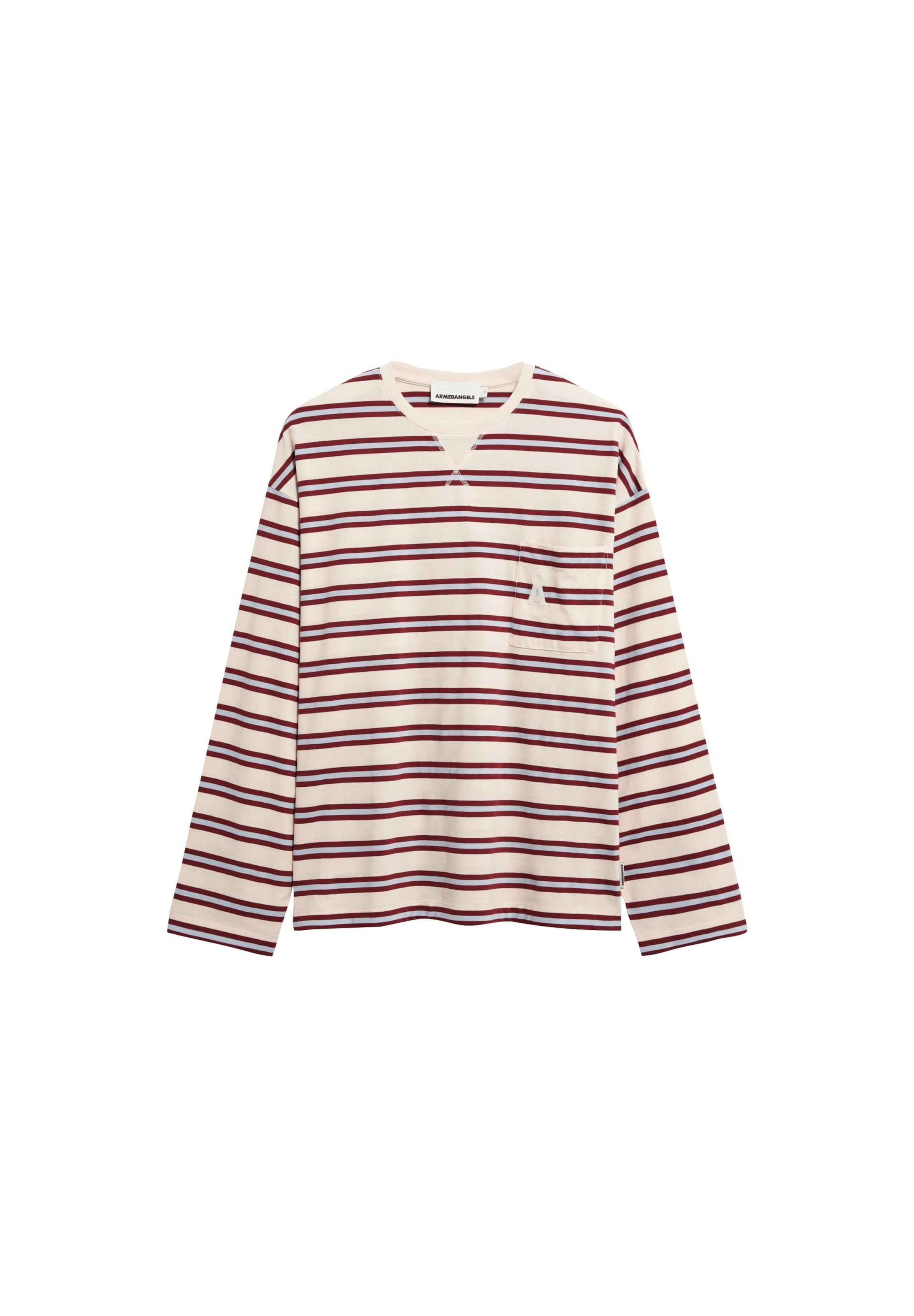 ARMEDANGELS Longsleeve ICONIC Å FIETAA STRIPE in Mischfarben: Vorderseite