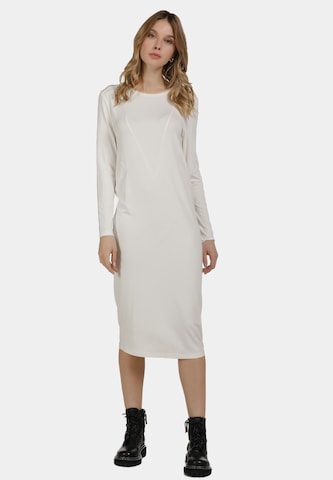 DreiMaster Vintage Kleid in Weiß: front