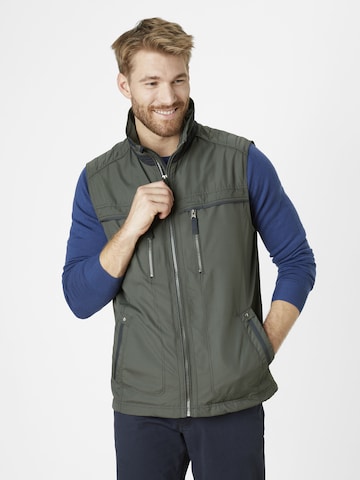 REDPOINT Weste in Grün: Vorderseite