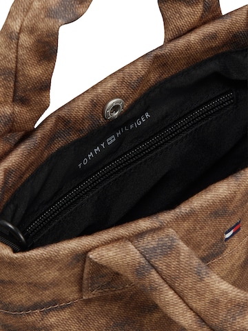 TOMMY HILFIGER Чанта в кафяво: отгоре