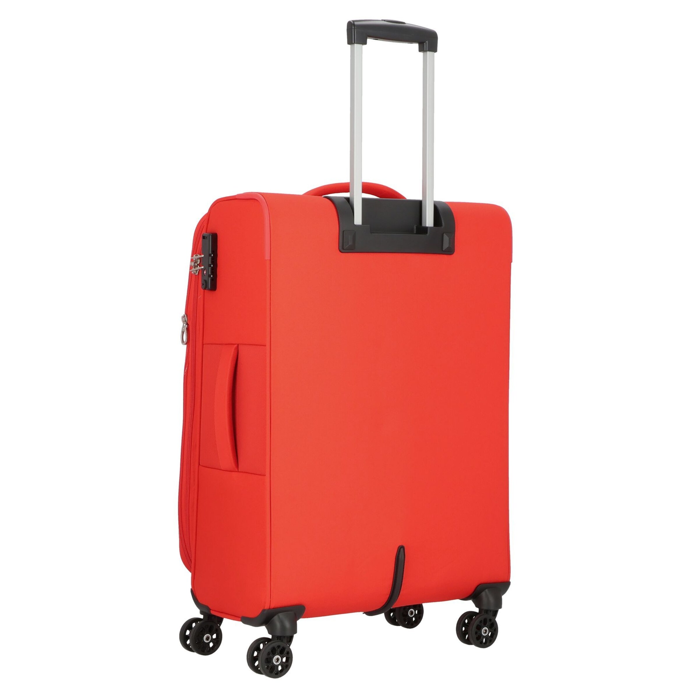 Set di valigie di American Tourister in rosso