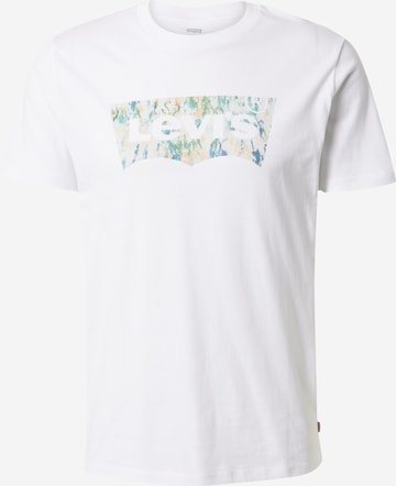 LEVI'S ® Regularen Majica | bela barva: sprednja stran