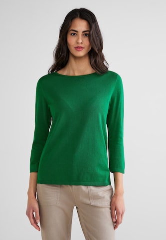 STREET ONE Sweater in Green: front