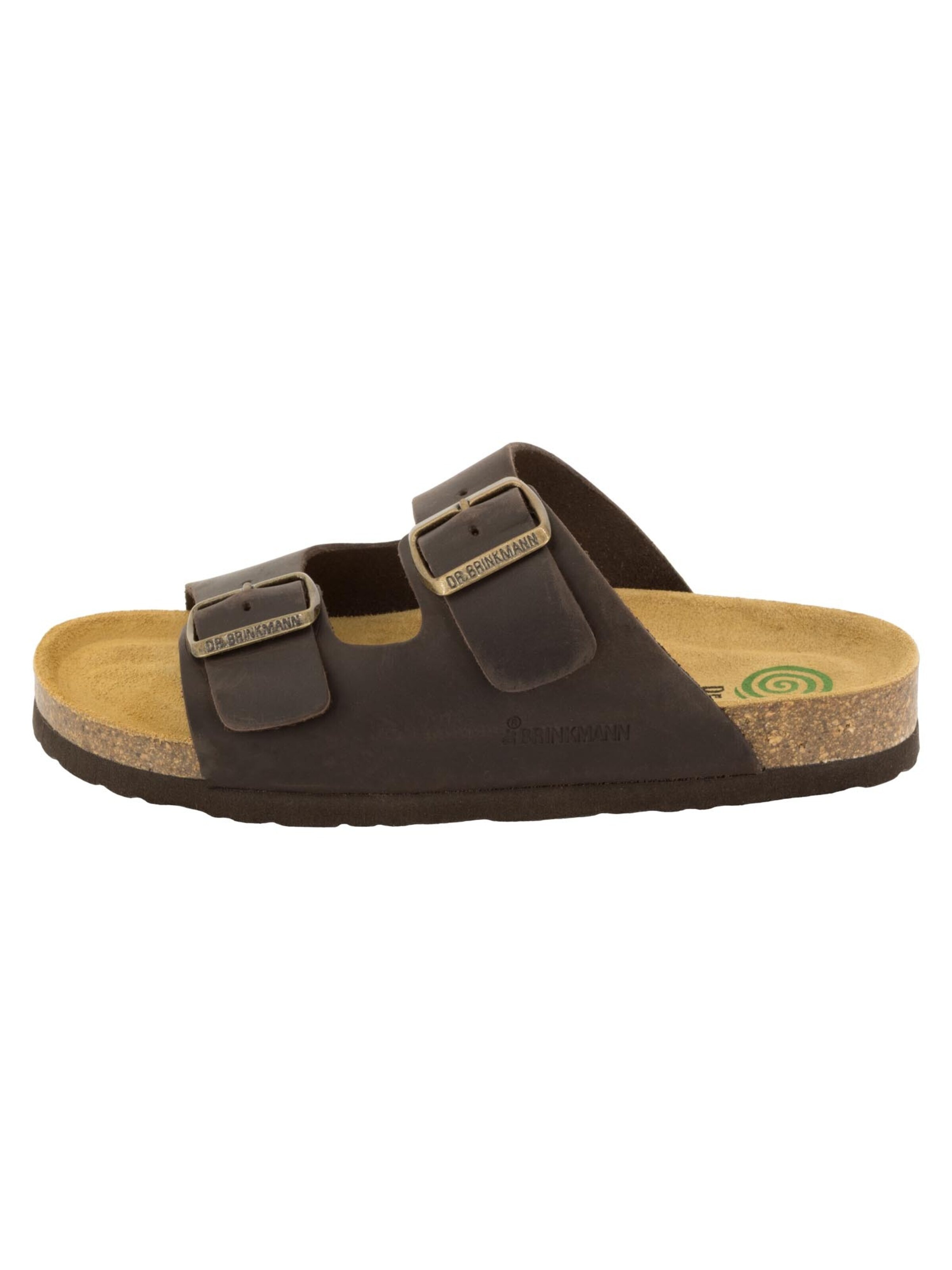 DR. BRINKMANN Mules 'Bonillo' in Brown: front