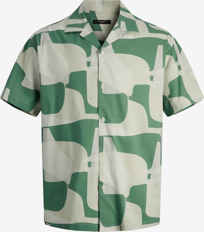 JACK & JONES Button Up Shirt 'CARNABY' in Beige / Jade / Pastel green, Item view