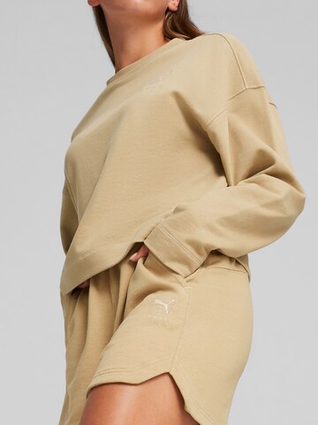 PUMA Normalny krój Spodnie sportowe w kolorze brązowy