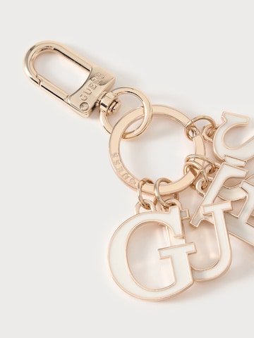 GUESS Nøglering i guld