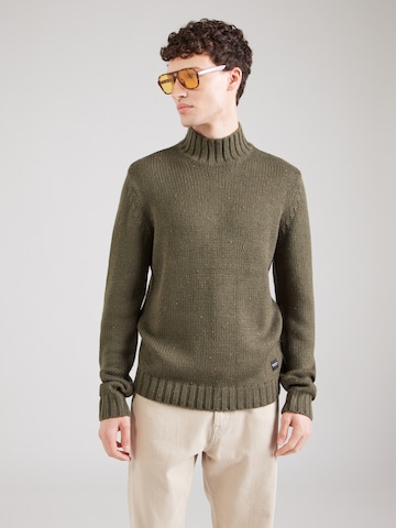 BLEND - Jersey 'BHDILLON' en verde: frente