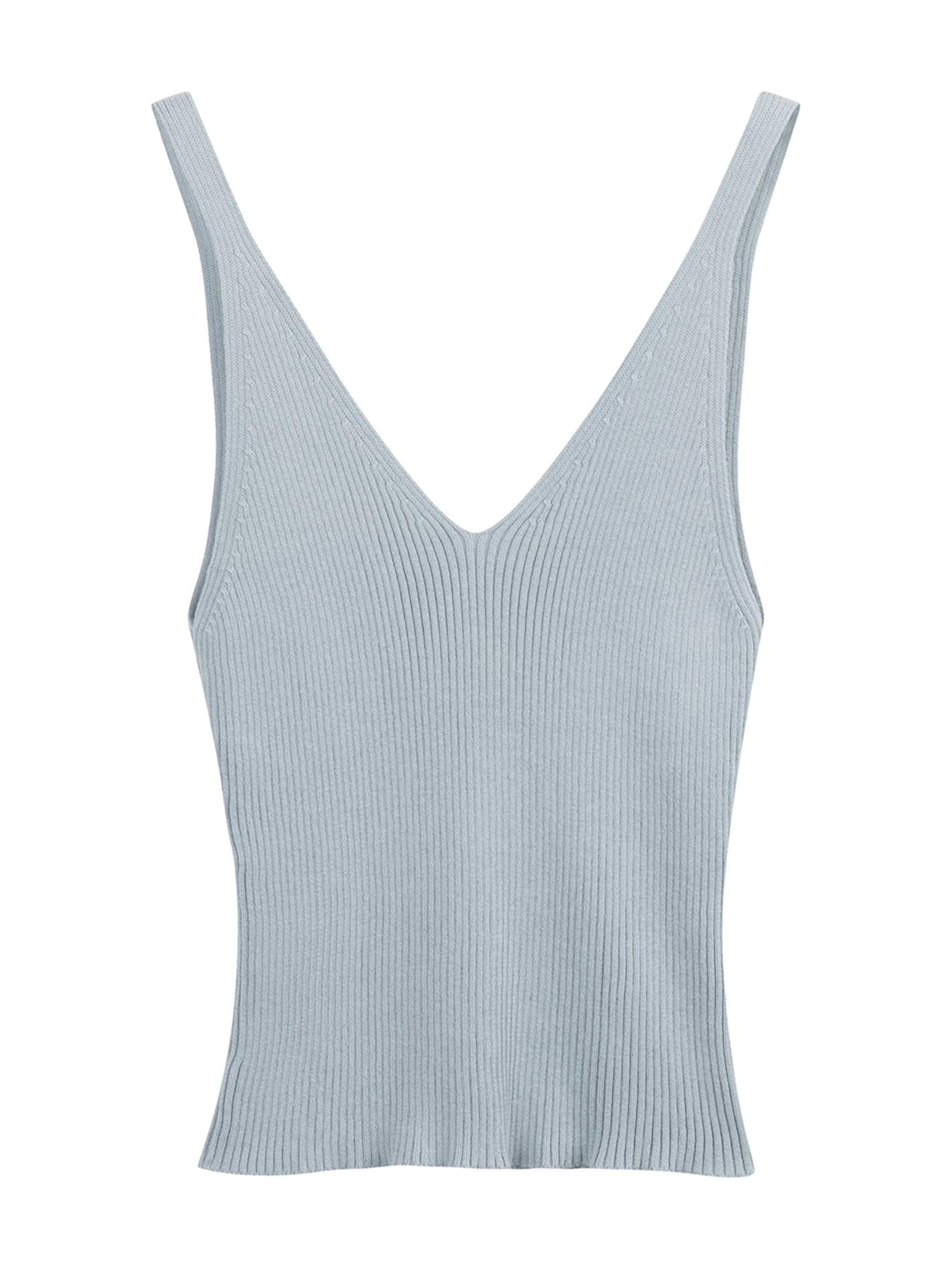 Tops en tricot 'Rhada' MELA en bleu : devant