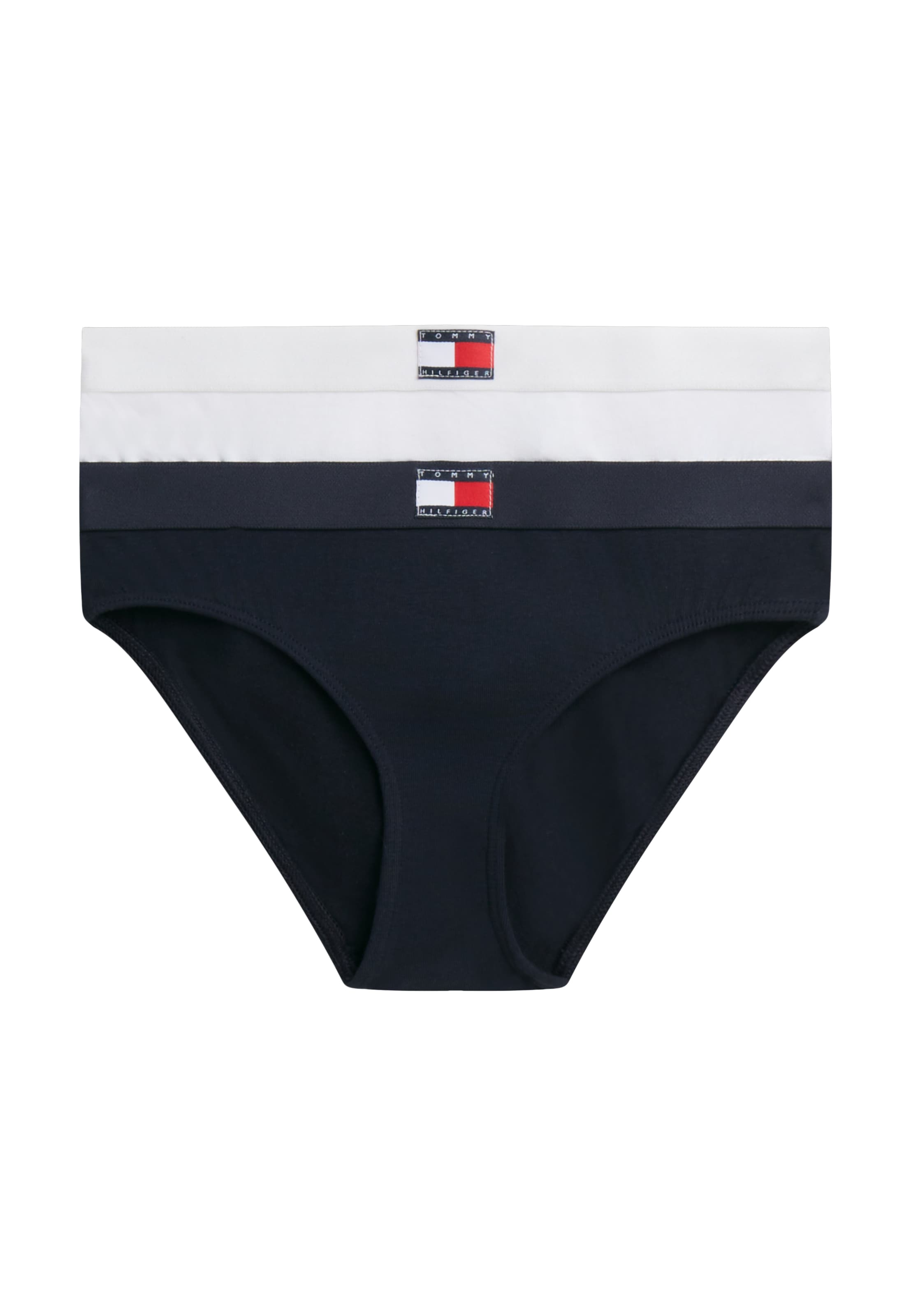 Chiloţi de la Tommy Hilfiger Underwear pe albastru: față