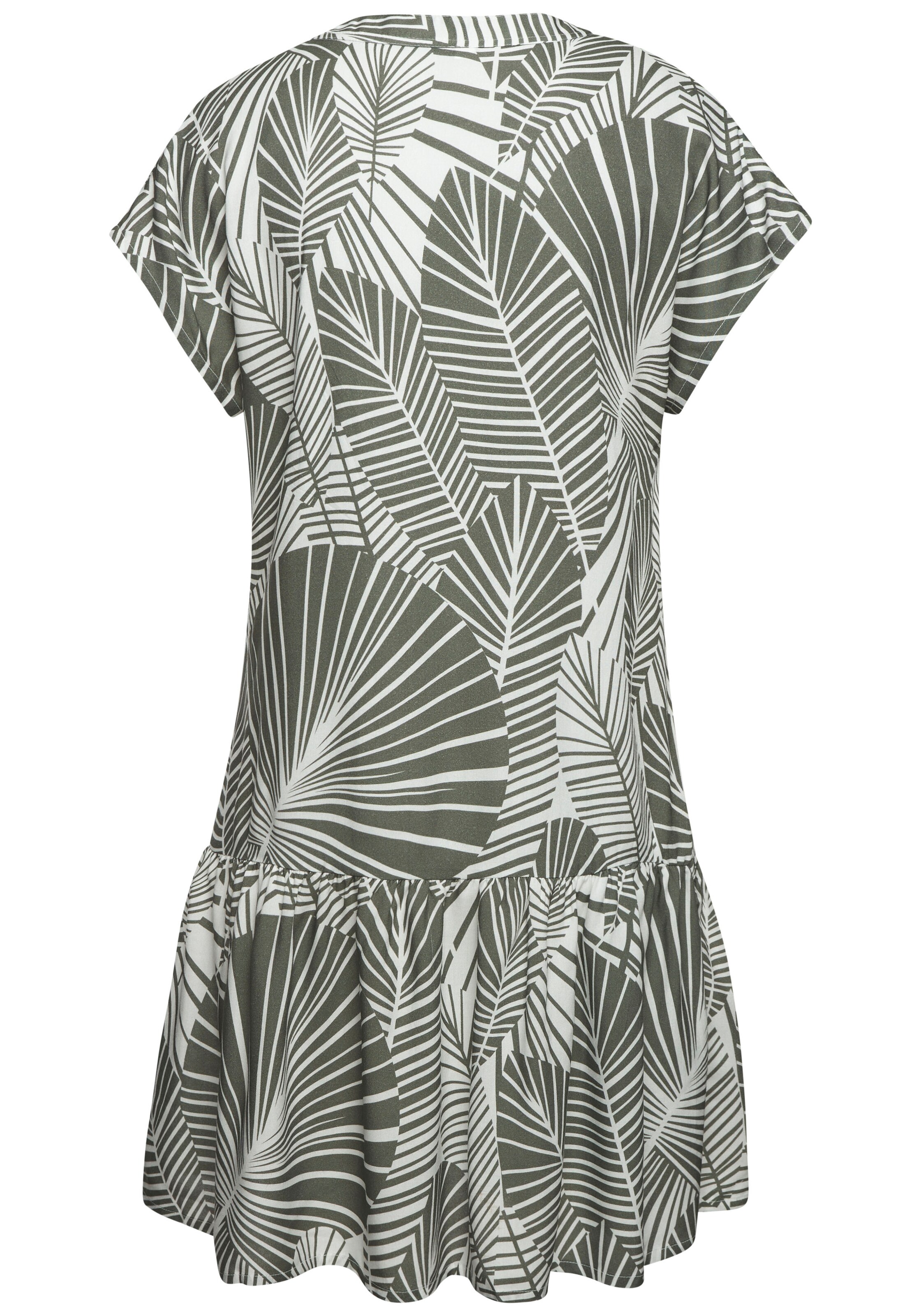 s.Oliver - Vestido de verano en verde