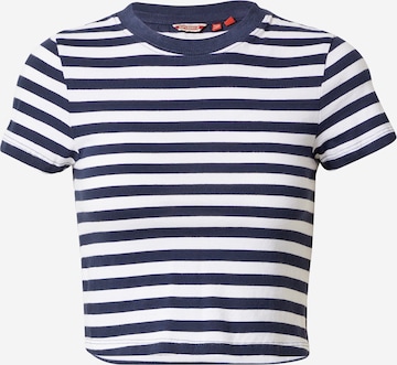 Superdry Shirt 'VINTAGE' in Blau: Vorderseite