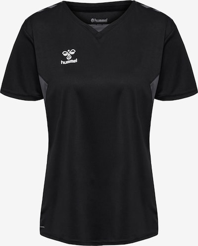 Hummel Camisa funcionais 'AUTHENTIC' em cinzento / preto / branco, Vista do produto
