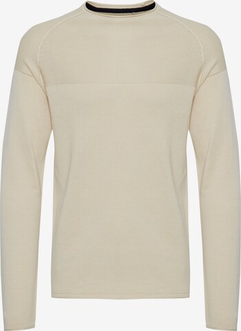 BLEND Sweatshirt 'ADRIANO' in Beige: front