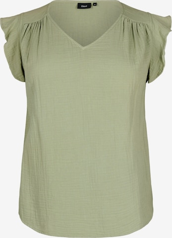 žalia Zizzi Palaidinė 'Vvivu': priekis