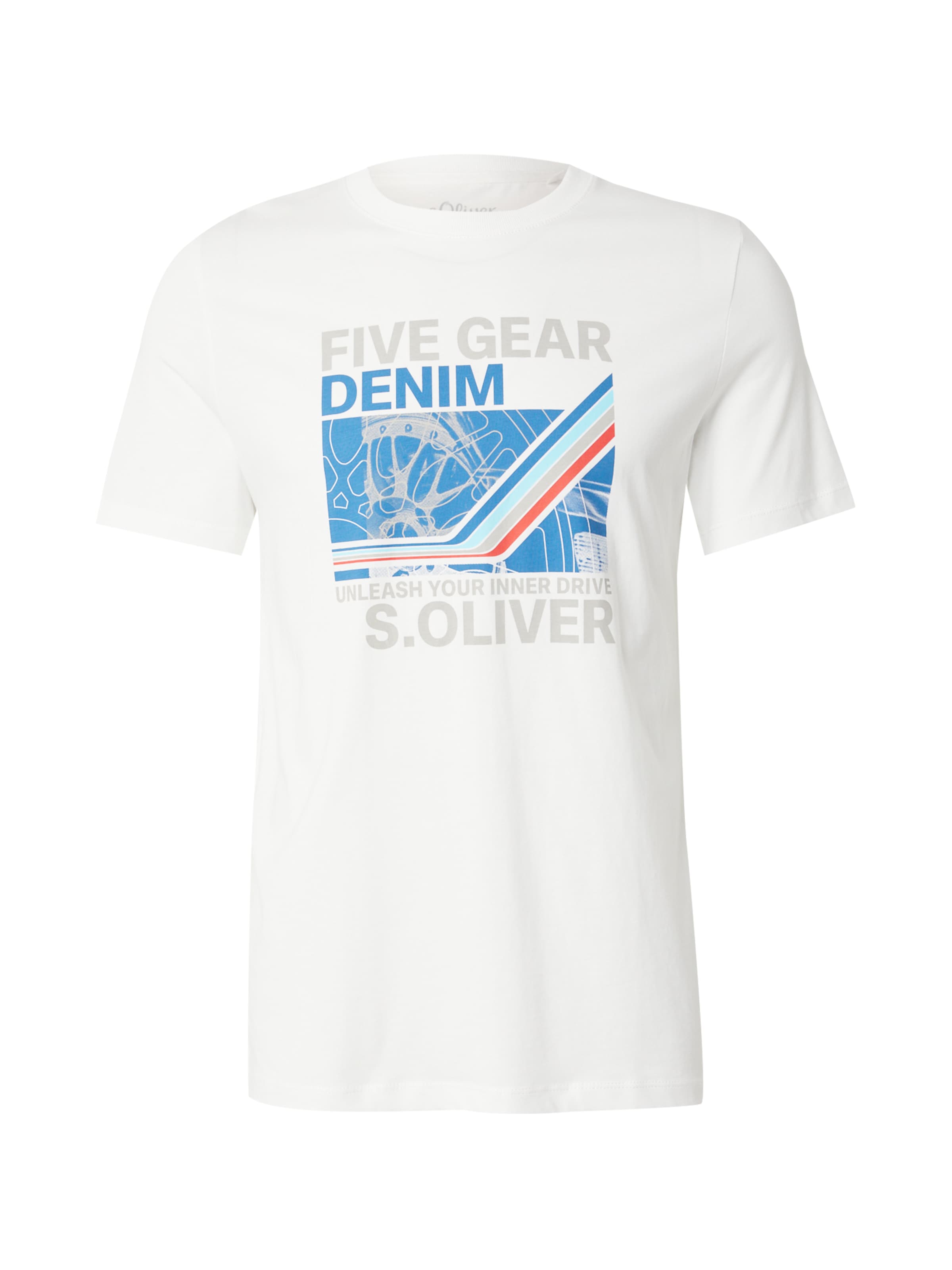 T-Shirt s.Oliver en blanc : devant