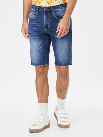 AÉROPOSTALE Regular Shorts in Blau: predná strana