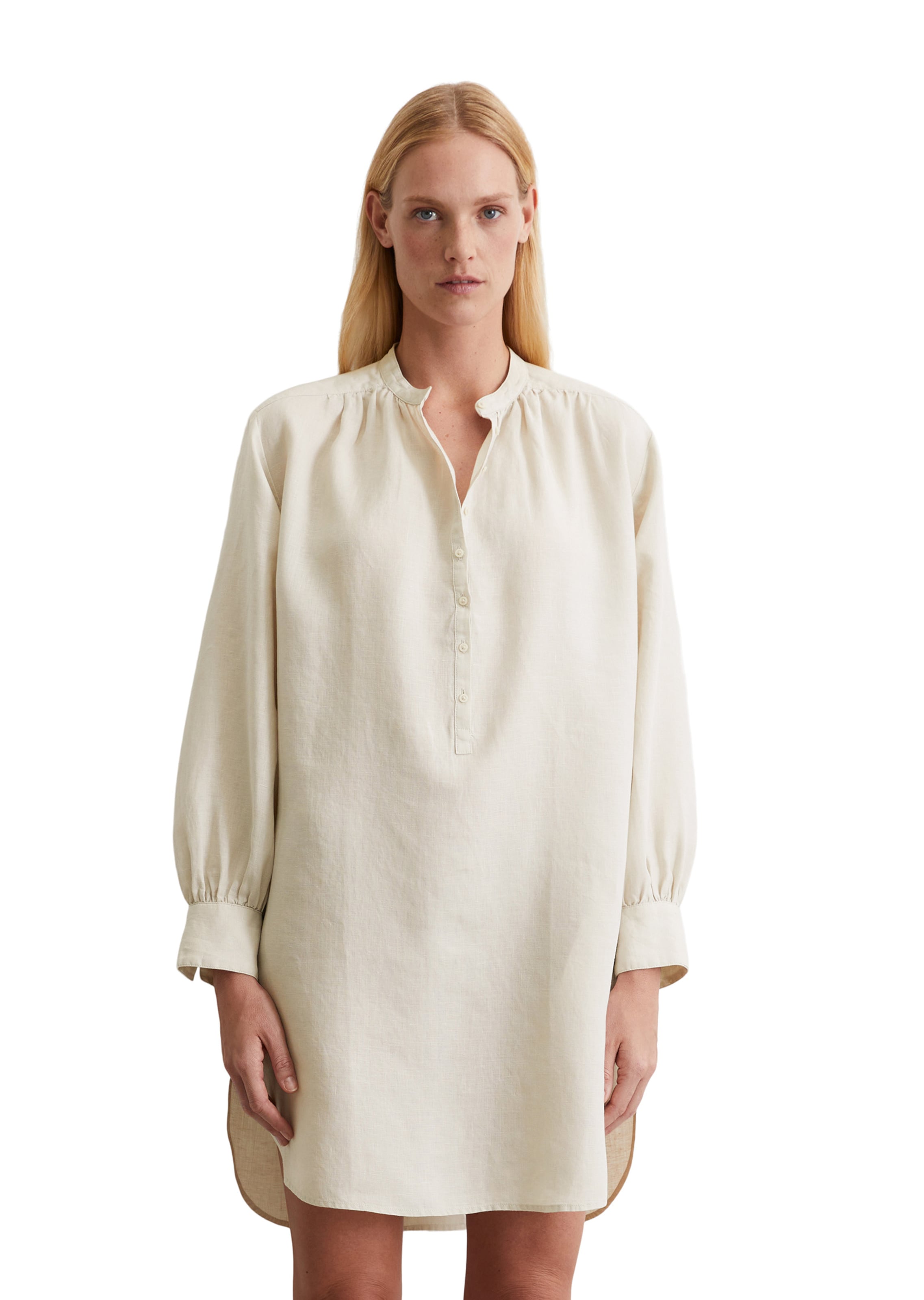 Marc O'Polo Blousejurk in Grijs: voorkant