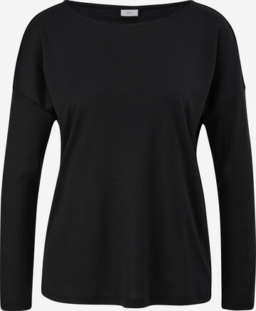 s.Oliver BLACK LABEL Shirt in Black: front