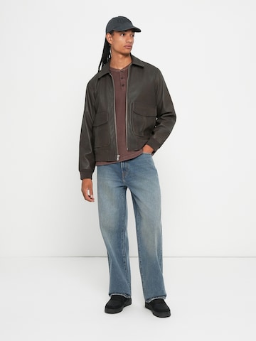 Veste mi-saison Abercrombie & Fitch en marron