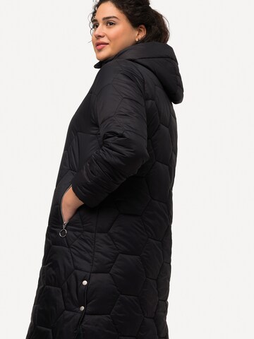 Ulla Popken Winterjacke 'HYPRAR' in Schwarz