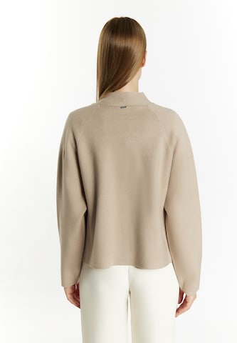 DreiMaster Klassik Knit Cardigan 'Acalmar' in Beige