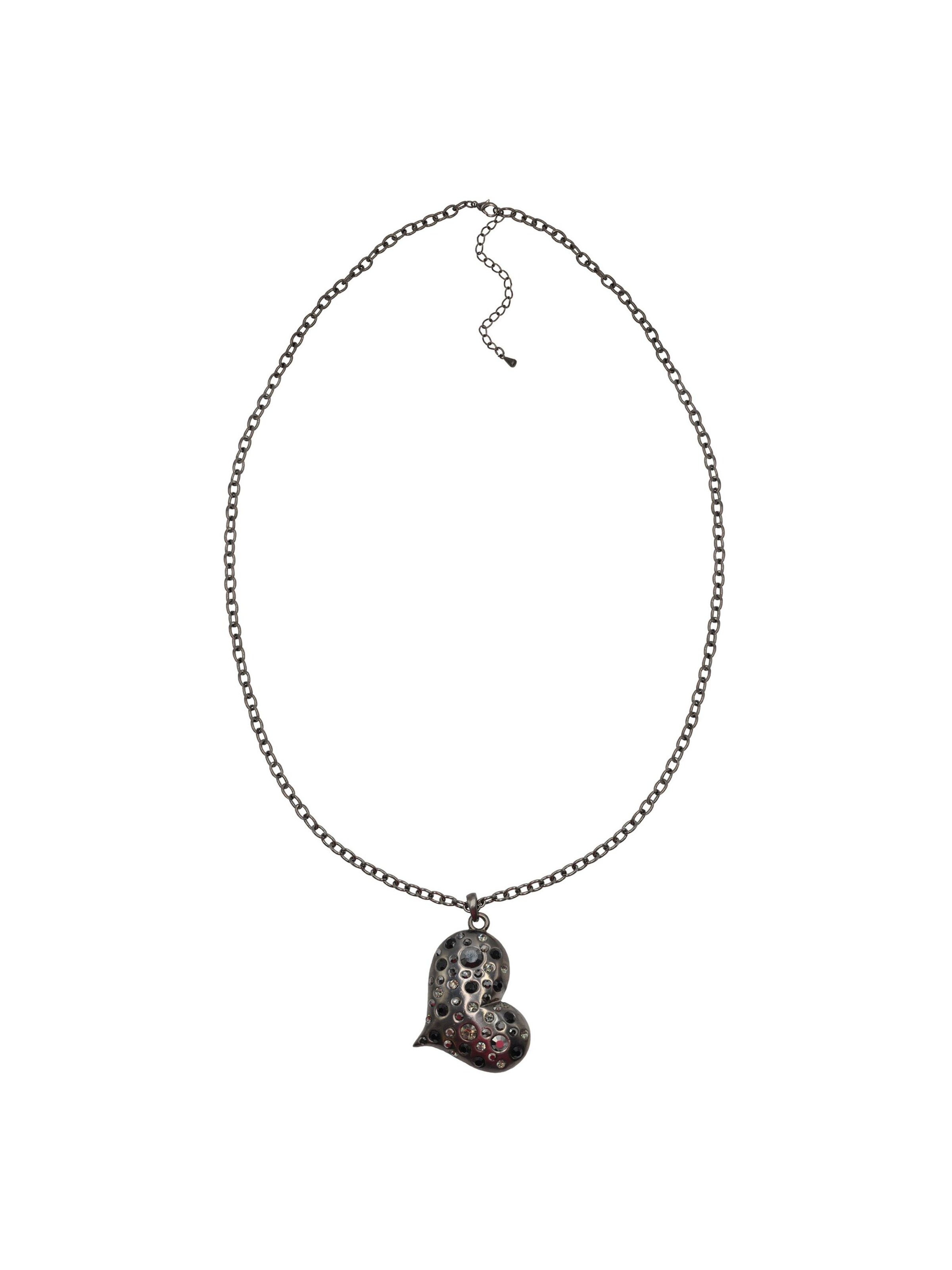 Steuer Kette in Schwarz: Vorderseite