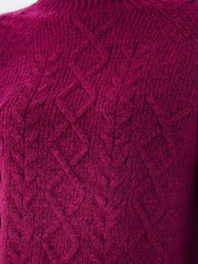 Pullover MixRay di colore bacca, Visualizzazione prodotti